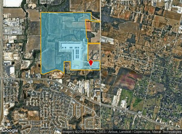 2045 S Foster Rd, San Antonio, TX Parcel Map