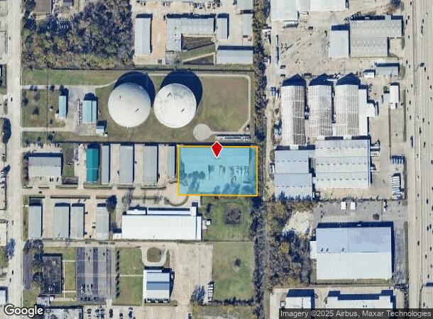  1418 Brittmoore Rd, Houston, TX Parcel Map