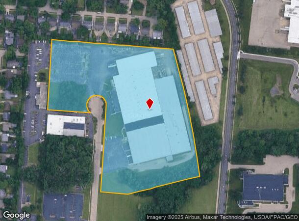 4248 Display Ln, Dayton, OH Parcel Map