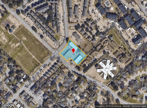  1500 Holleman Dr, College Station, TX Parcel Map