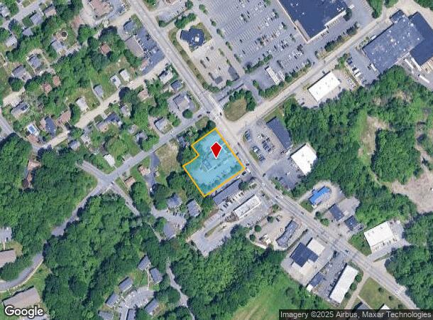  966 Grafton St, Worcester, MA Parcel Map