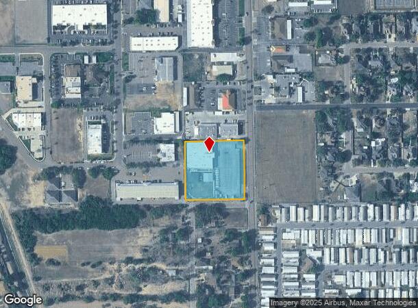  1110 S Airport Dr, Weslaco, TX Parcel Map