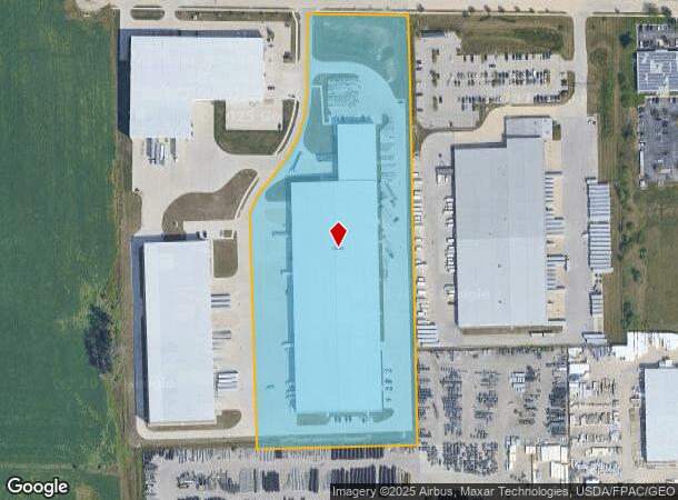 1145 Capital Dr Sw, Cedar Rapids, IA Parcel Map