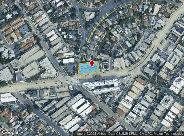  11955 W Washington Blvd, Los Angeles, CA Parcel Map