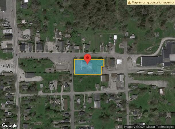  8714 Main St, Barker, NY Parcel Map