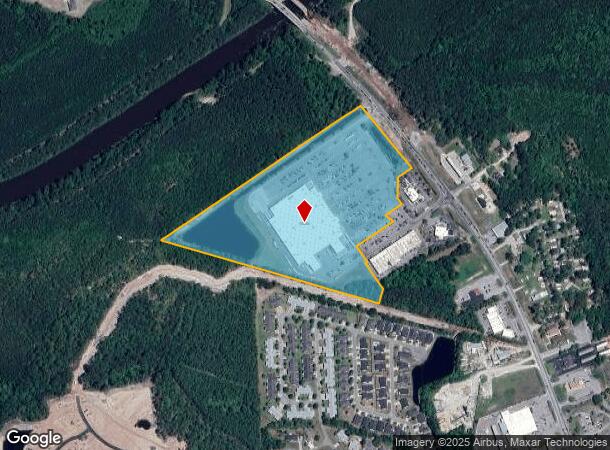  1675 N Howe St, Southport, NC Parcel Map