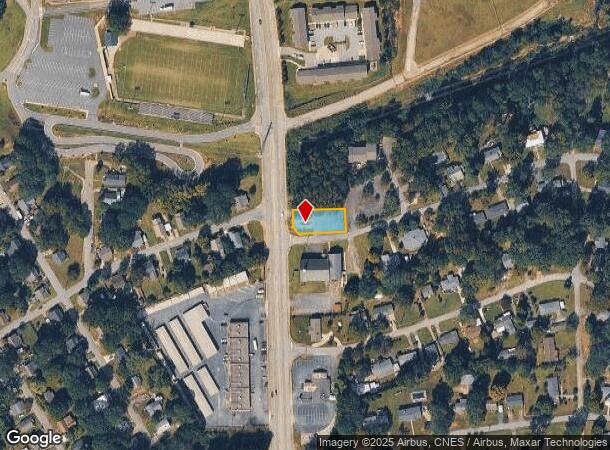 539 S Pendleton St, Easley, SC Parcel Map