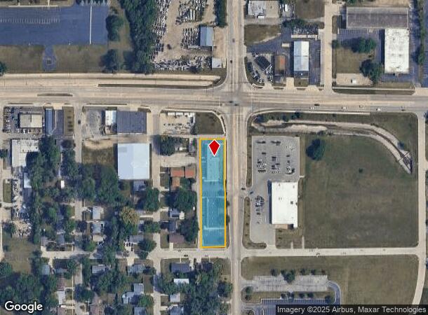  2607 20Th St, Rockford, IL Parcel Map