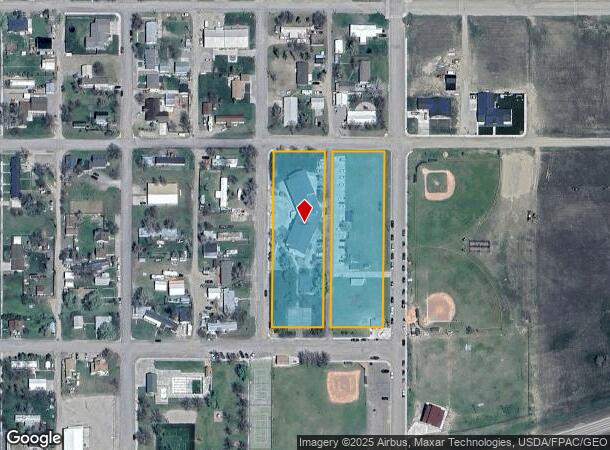  902 3Rd St E, Roundup, MT Parcel Map