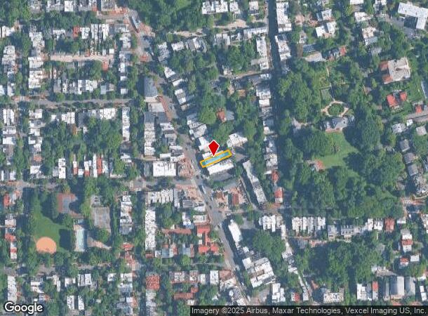  1623 Wisconsin Ave Nw, Washington, DC Parcel Map