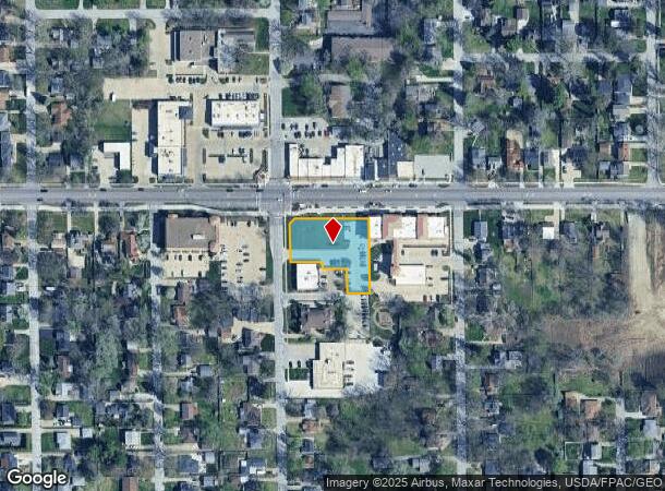  6580 University Ave, Windsor Heights, IA Parcel Map