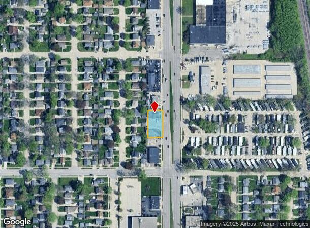 1001 S 108Th St, Milwaukee, WI Parcel Map