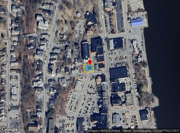  23 Elm St, Bath, ME Parcel Map