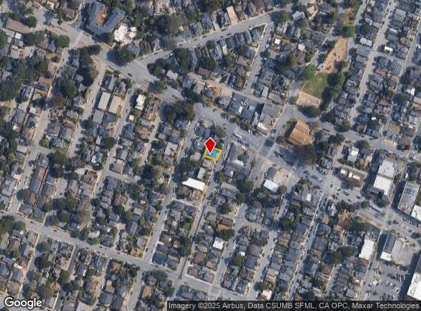  206 Cypress Ave, Pacific Grove, CA Parcel Map
