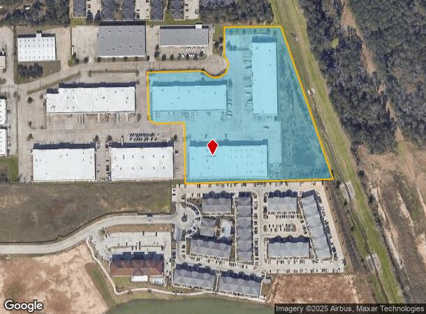  616 Spring Hill Dr, Spring, TX Parcel Map