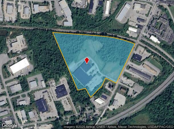 489 Odlin Rd, Bangor, ME Parcel Map