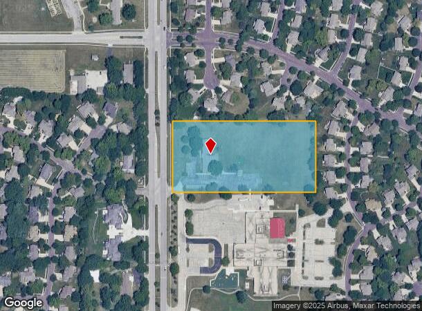  13001 Quivira Rd, Overland Park, KS Parcel Map