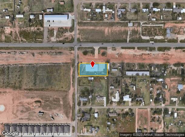 1519 130Th St, Lubbock, TX Parcel Map