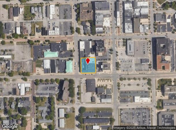 142 W Wood St, Decatur, IL Parcel Map