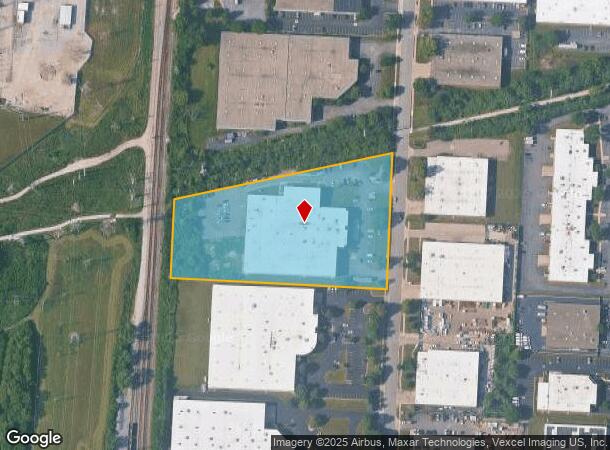1620 Frontenac Rd, Naperville, IL Parcel Map
