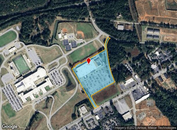 2300 E Main St, Spartanburg, SC Parcel Map