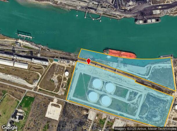 5602 Up River Rd, Corpus Christi, TX Parcel Map