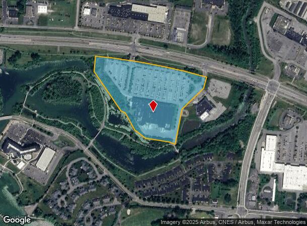  345 Eastern Blvd, Canandaigua, NY Parcel Map