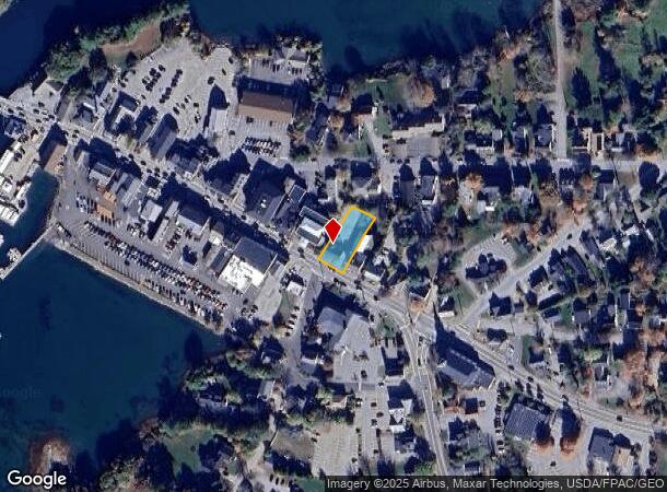 202 Main St, Damariscotta, ME Parcel Map