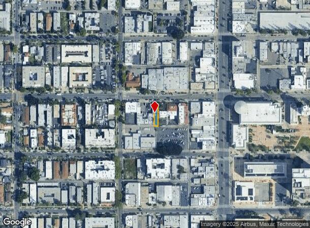 14540 Sylvan St, Van Nuys, CA Parcel Map