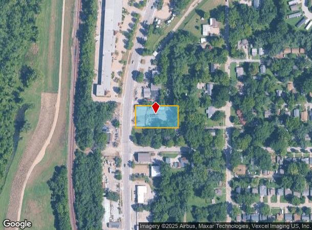 716 N 2Nd St, Lawrence, KS Parcel Map