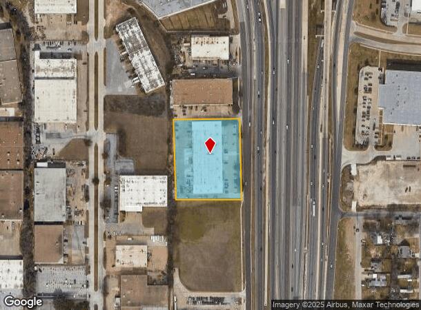  5001 North Fwy, Fort Worth, TX Parcel Map