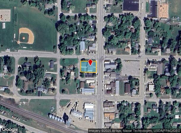 372 4Th St, Audubon, MN Parcel Map