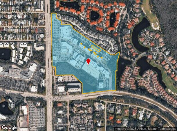 9131 Strada Pl, Naples, FL Parcel Map
