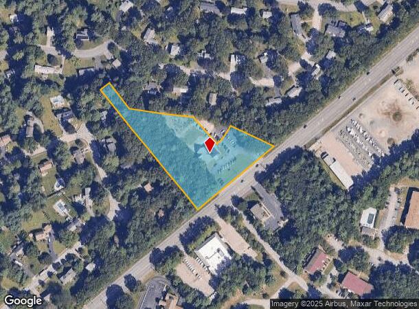 1395 Nooseneck Hill Rd, Coventry, RI Parcel Map