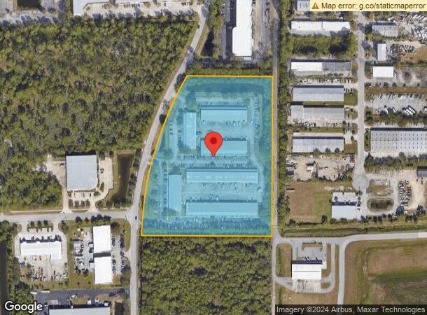  721 North Dr, Melbourne, FL Parcel Map