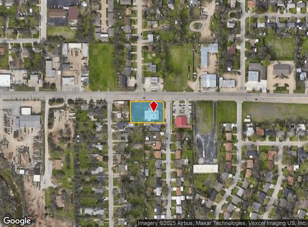  4250 Broadway Ave, Haltom City, TX Parcel Map