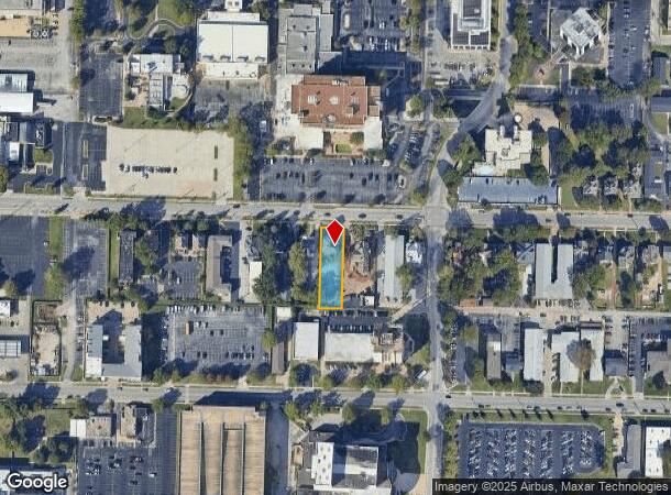  812 E Walnut St, Springfield, MO Parcel Map