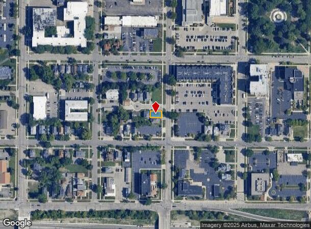  524 S Walnut St, Lansing, MI Parcel Map