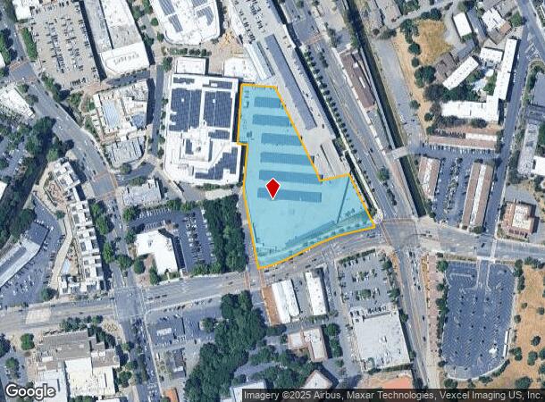 Broadway Ln, Walnut Creek, CA Parcel Map