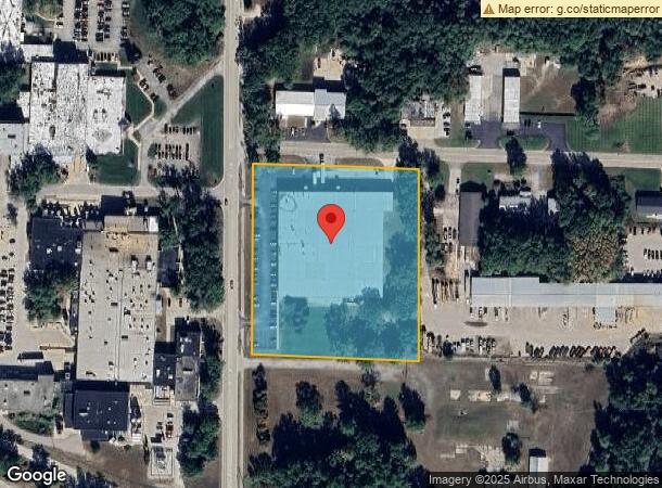  1625 Warner St, Whitehall, MI Parcel Map