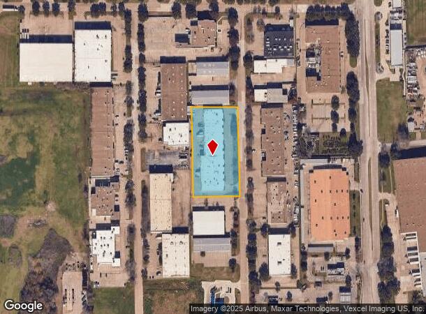 2433 Lacy Ln, Carrollton, TX Parcel Map