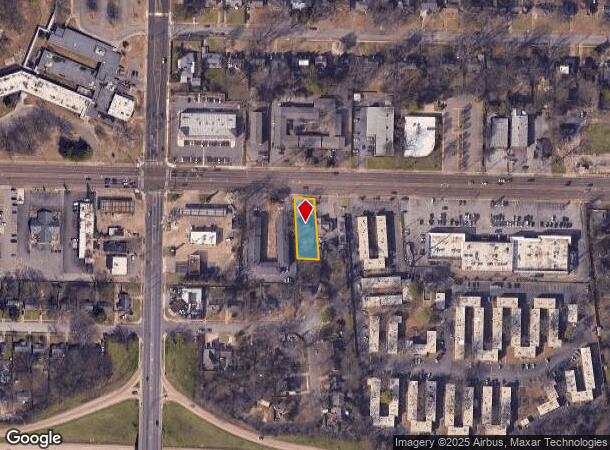  4029 Summer Ave, Memphis, TN Parcel Map