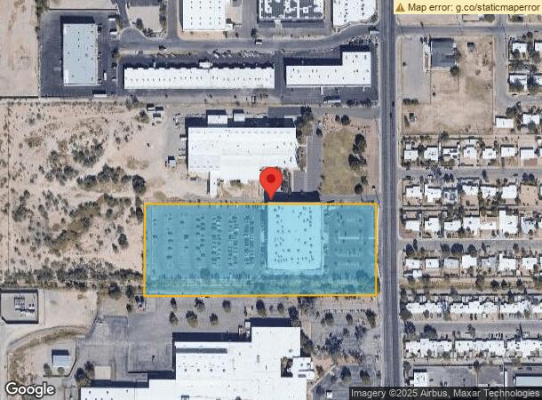  4760 S Park Ave, Tucson, AZ Parcel Map