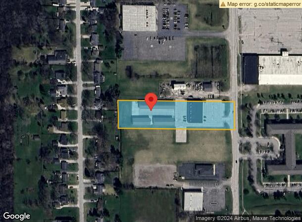  863 N Pine Rd, Essexville, MI Parcel Map