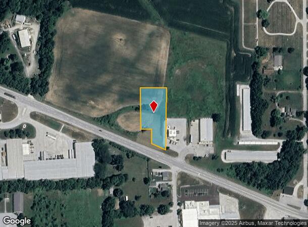  N Center St, Waterloo, IN Parcel Map