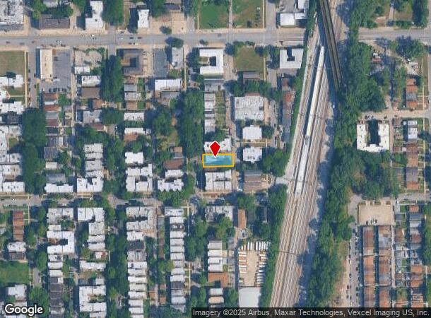  7945 S Dobson Ave, Chicago, IL Parcel Map