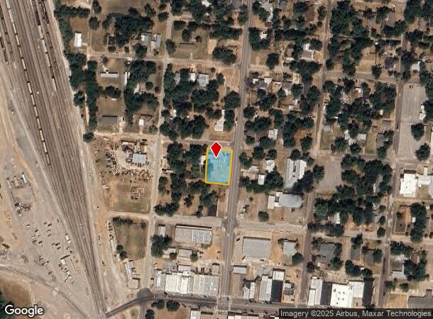  215 N 4Th Ave, Teague, TX Parcel Map