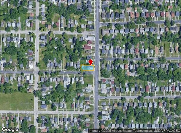  862 Oberlin Ave, Lorain, OH Parcel Map