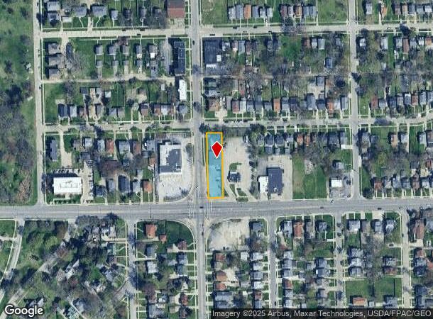  2218 Upton Ave, Toledo, OH Parcel Map