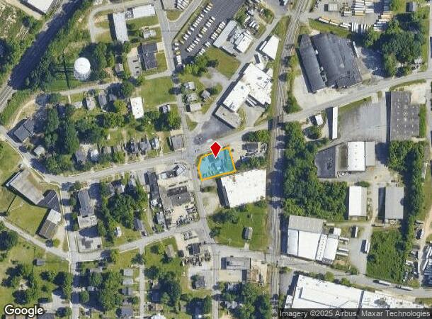  1225 W Ward Ave, High Point, NC Parcel Map